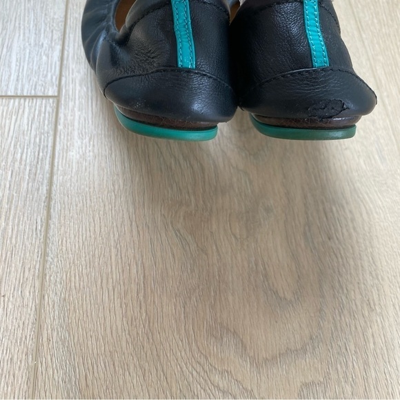 Tieks Black Leather Ballet Flats - Picture 4 of 5